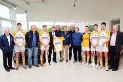 Mick Kelly[Committee Bandon GAA], Mark Sugrue, Teddy McCarthy[Coach of Bandon Intermediate Hurlers and Former Cork All Star], James O'Donovan[Captain, Bandon Intermediate Hurlers], Justin Galvin [MD Finbarr Galvins], Paddy Cahalane[Selector Bandon Intermediate Hurlers], Denis Lucey [Chairman Bandon GAA], Robert Wilmot, Don Desmond[Secretary Bandon GAA], James McSweeney, Michael Cahalane and Colman O'Mahony [Chairman Bandon GAA Underage division].